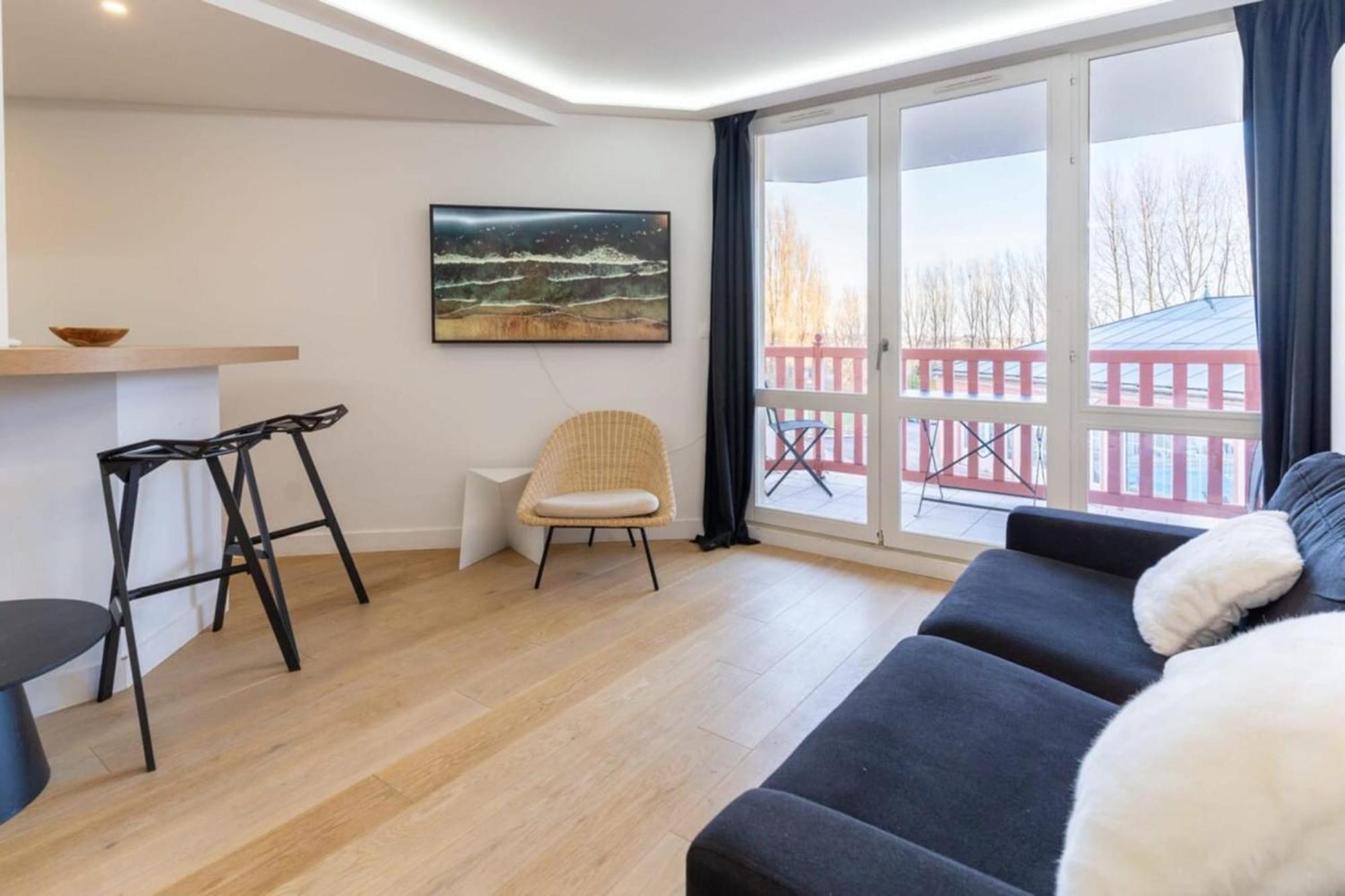 Beautiful Flat With Swimming Pool Tennis Court And Parking 148 Le Touquet Exterior photo